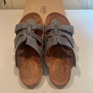 Taos Magnificent Sandal in Steel